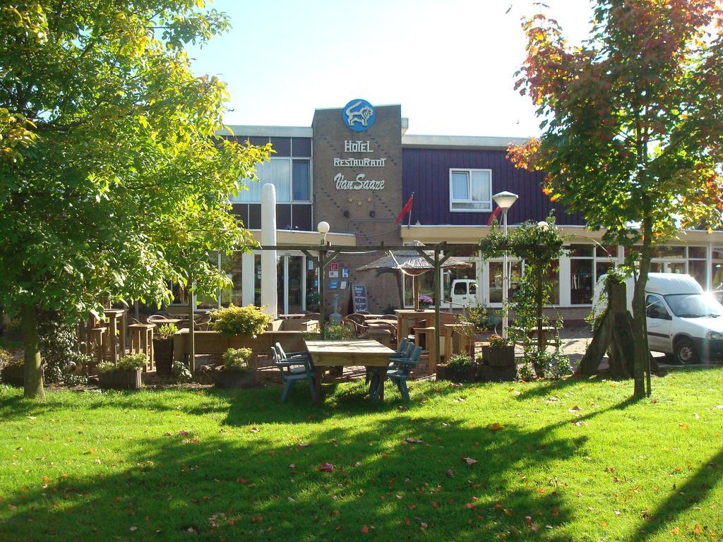 Hotel And Restaurant Van Saaze Kraggenburg Exterior foto
